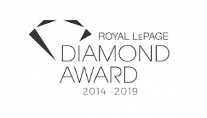 Royal Lepage Rockies West Diamond Award Badge